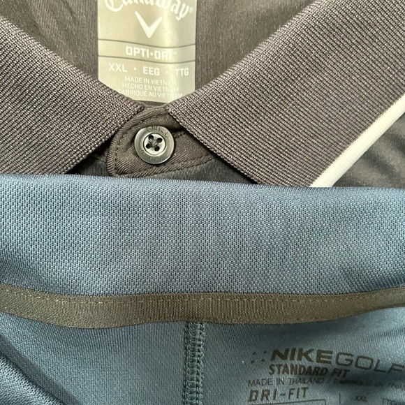 2 NWT Mens golf shirts - Picture 5 of 6